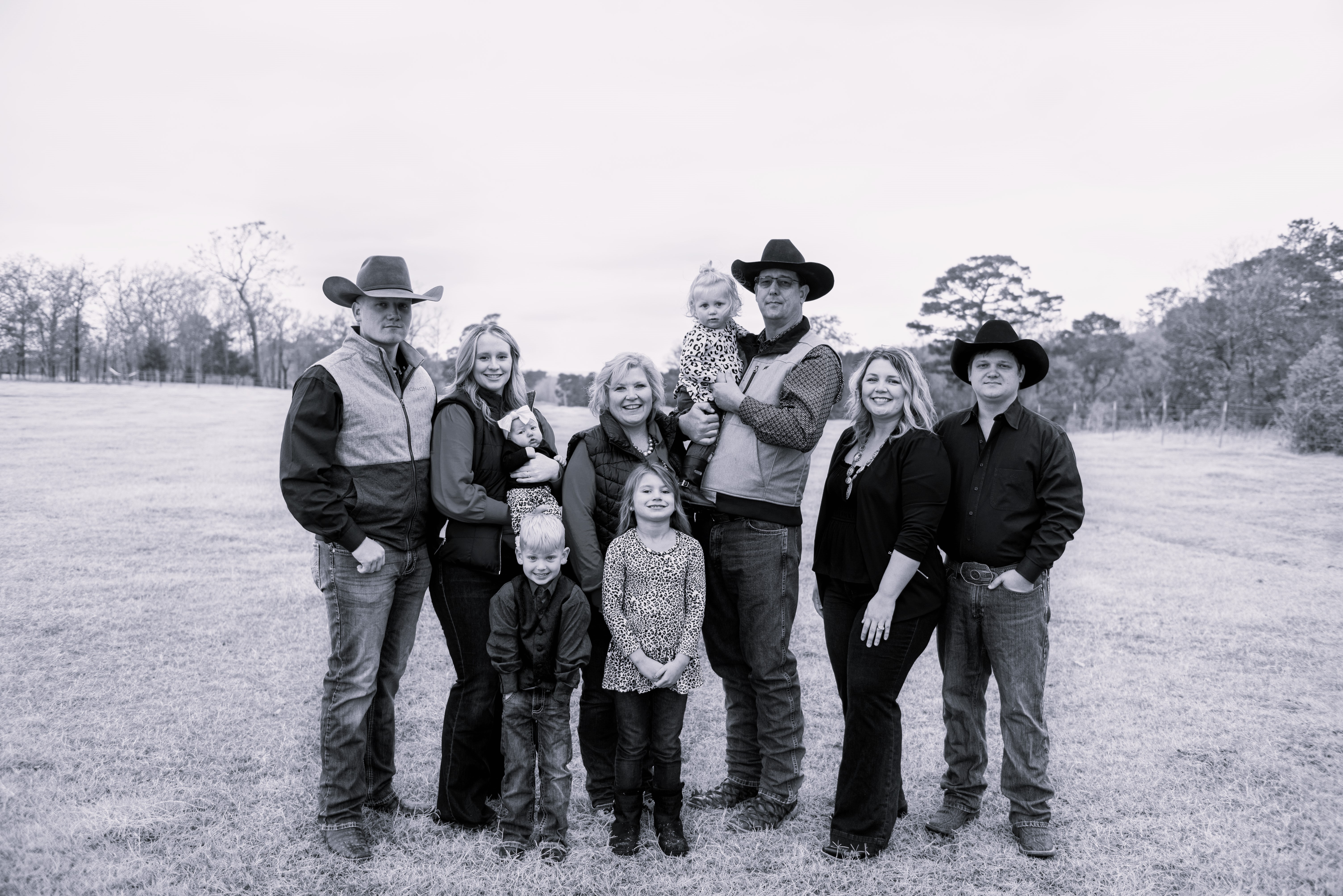 family photo of Back in the Pines owners